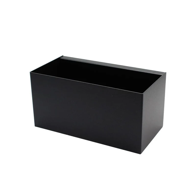 KalaMitica® Magnetbehälter "Hermes" aus Stahl, Schwarz
