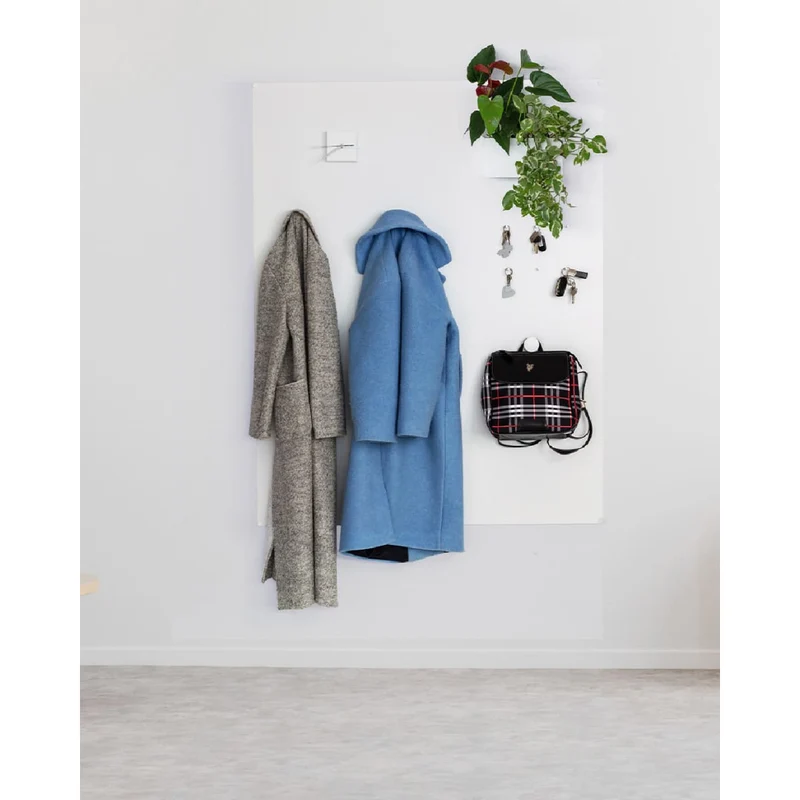 KalaMitica® Kreidetafel Magnetisch, Ohne Rahmen, 100x145cm, Weiss