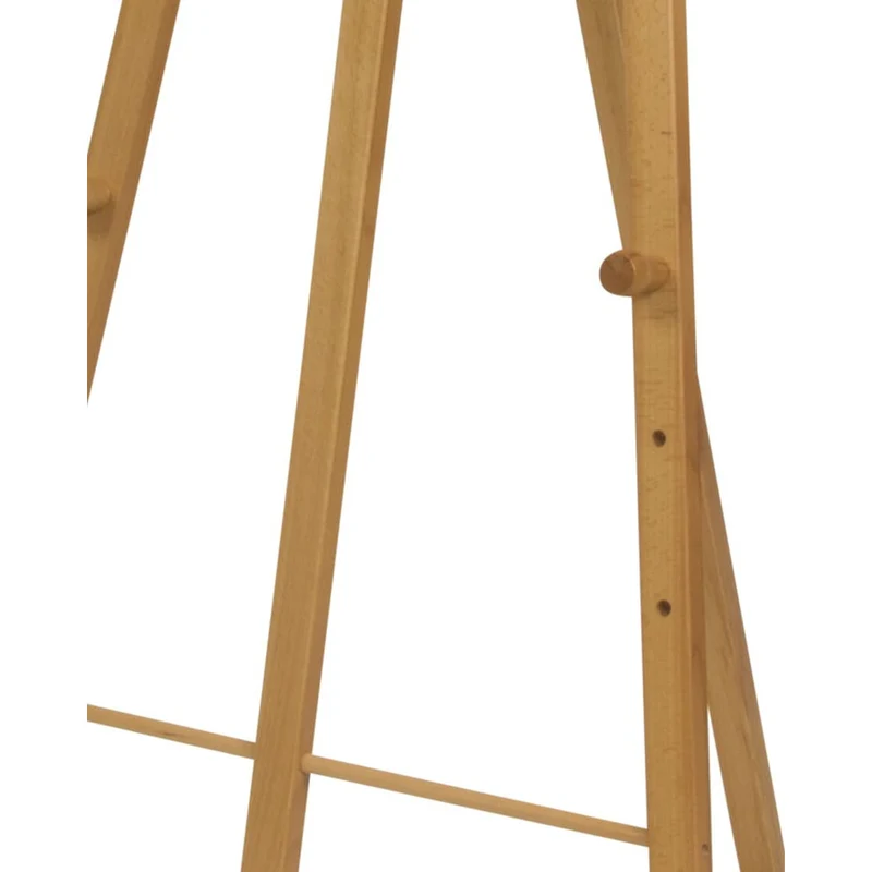 Securit® Kiefernholz Staffelei, 165cm, Teak, Outdoor