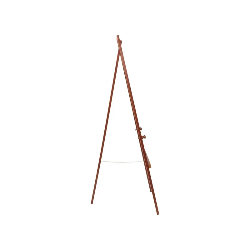 Securit® Kiefernholz Staffelei, 165cm, Mahagoni, Outdoor