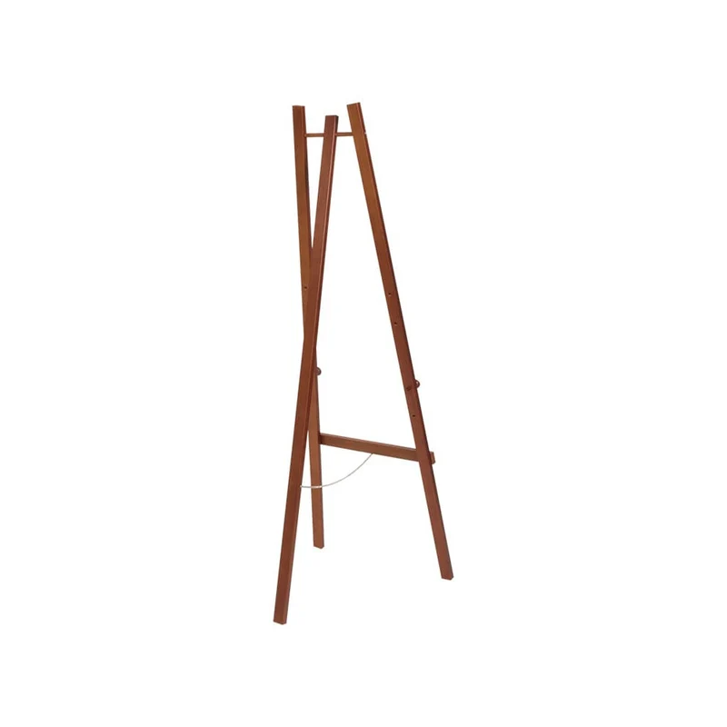 Securit® Kiefernholz Staffelei, 165cm, Mahagoni, Outdoor