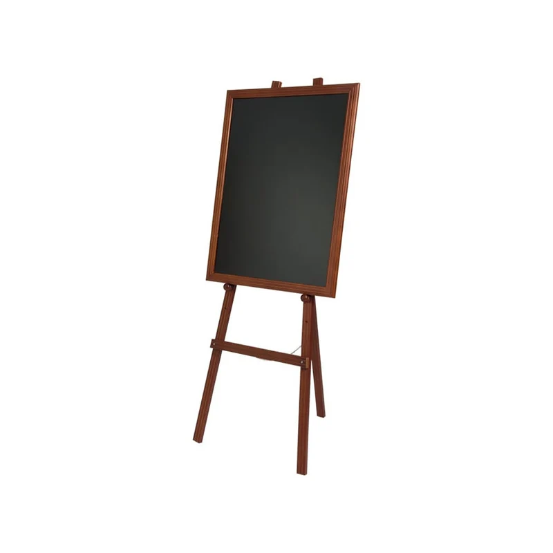 Securit® Kiefernholz Staffelei, 165cm, Mahagoni, Outdoor