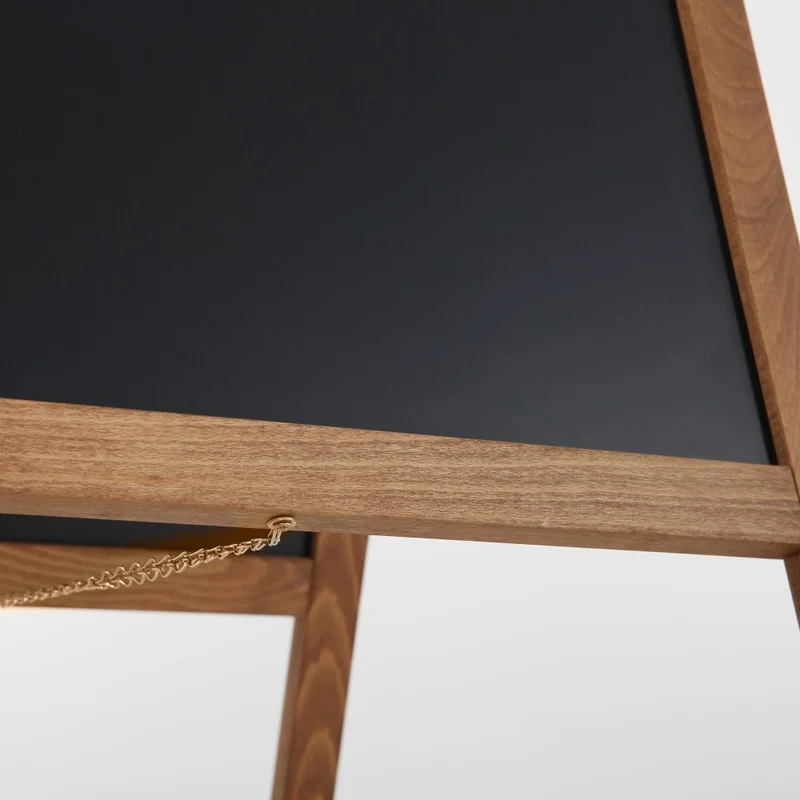 Gehwegkreidetafel Bistro Dark – Magnetische Kreidetafel Outdoor