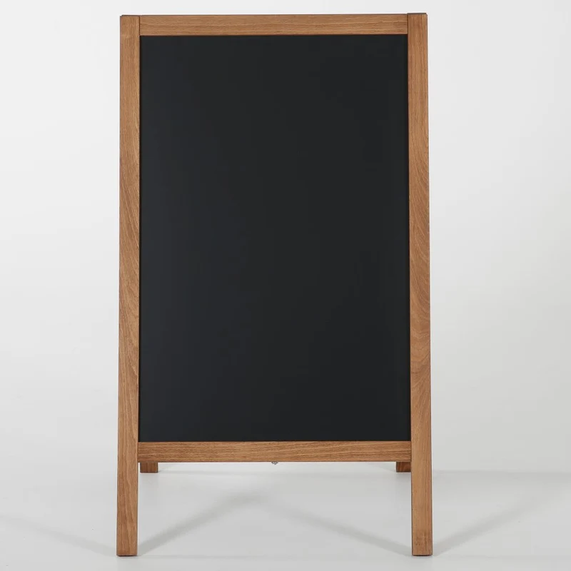 Gehwegkreidetafel Bistro Dark – Magnetische Kreidetafel Outdoor
