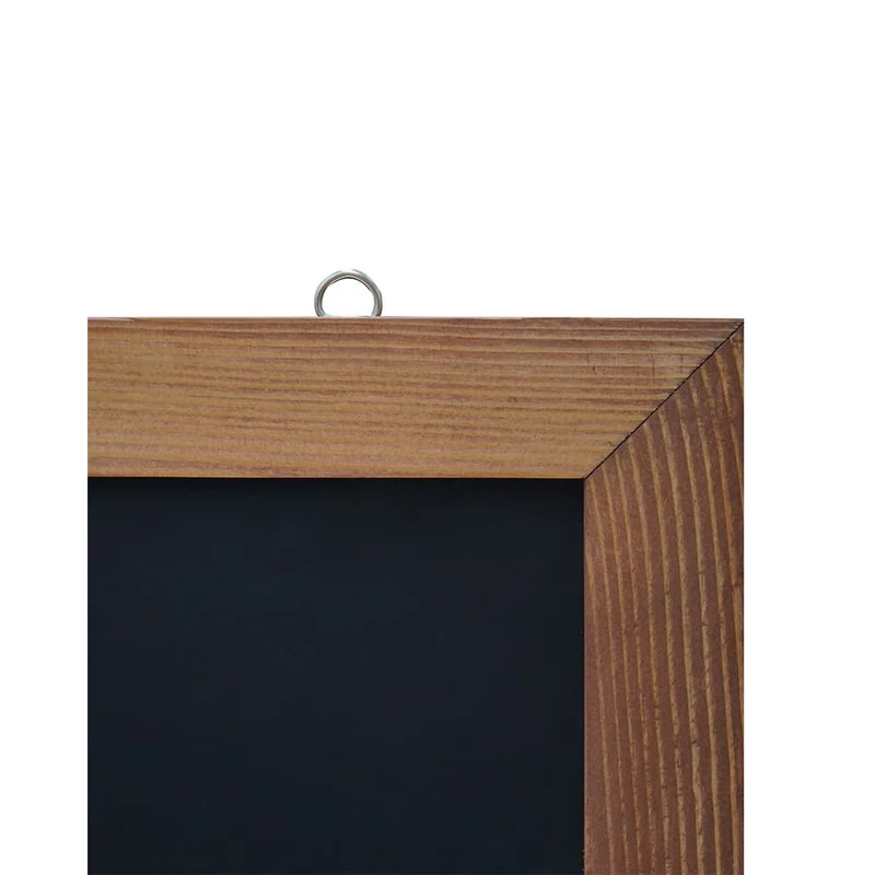 Wandkreidetafel mit Holzrahmen, Magnetisch