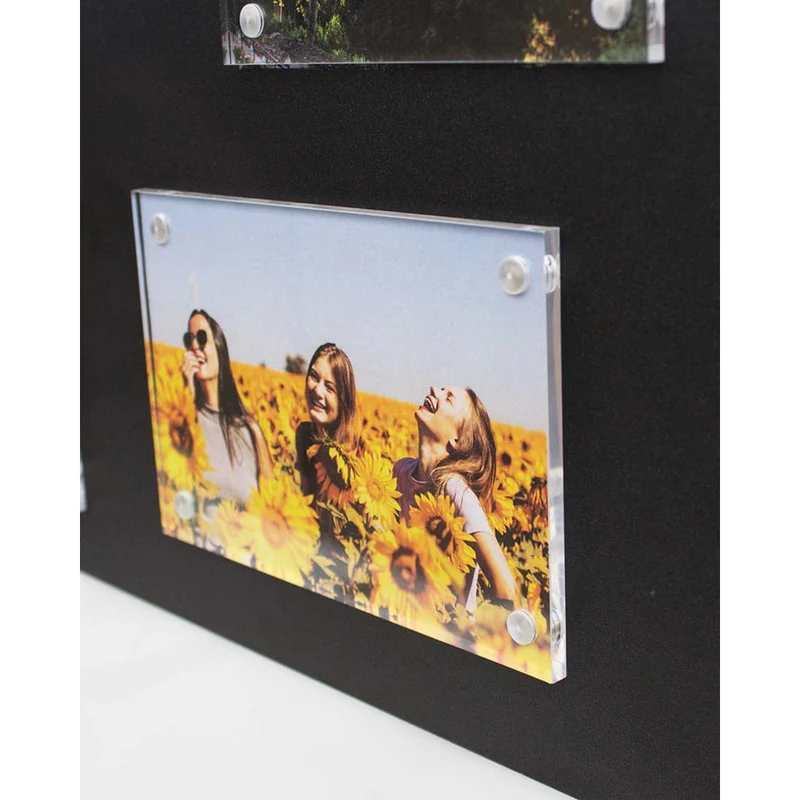 KalaMitica® Magnetische Fotorahmen Neodym , 13x18cm, 2 Stk.
