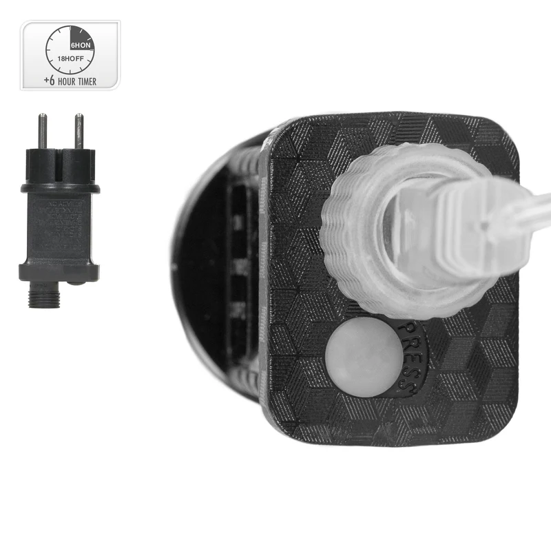 LED Metall Kranz Ø 50 cm mit 1440 LEDs Warmweiß IP44