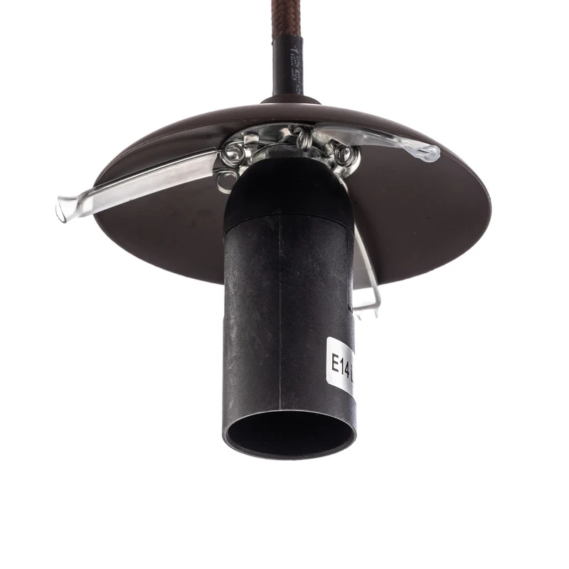 B-Ware Lindby Hängeleuchte Valentina Glas rauchgrau rund Hängelampe Lampe Leuchte S965