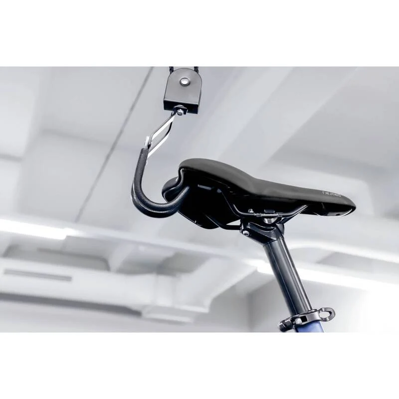 B-Ware Fischer Fahrrad Deckenlift ProfiPlus schwarz 1 Einstellplatz 57kg Tragkraft