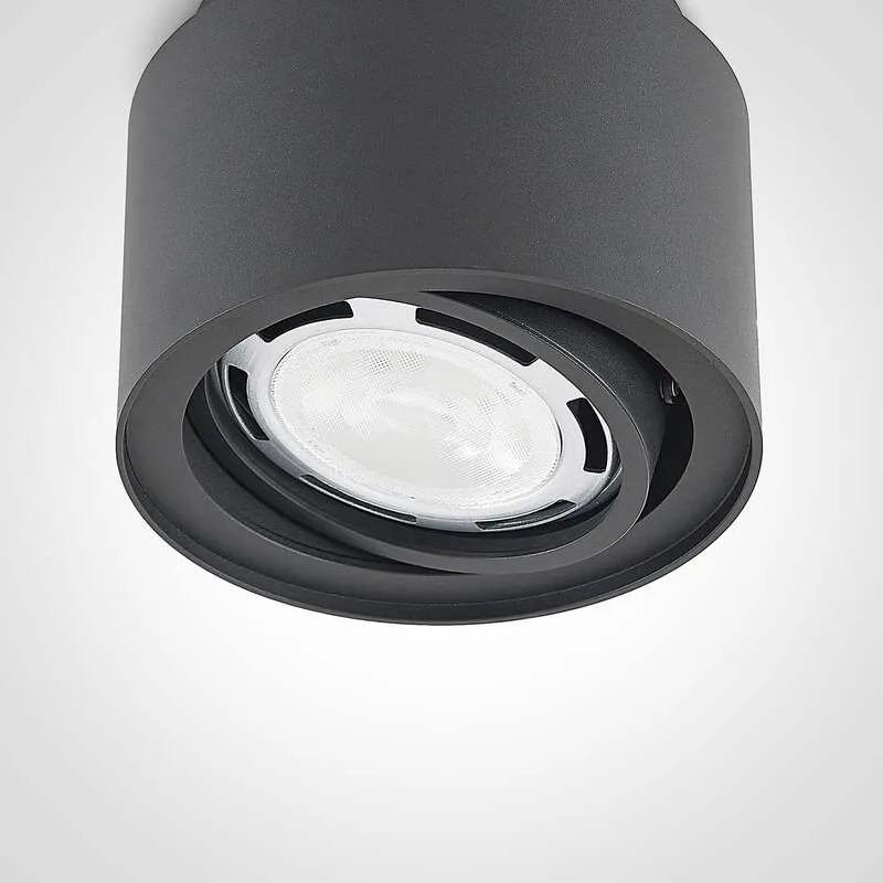 B-Ware Arcchio Deckenlampe Deckenleuchte Walisa Schwarz Aluminium Gu10 Led Lampe