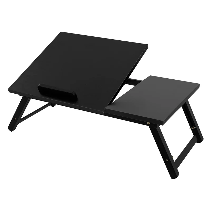 ML-Design | Laptoptisch klappbar aus Holz Lapdesks Notebooktisch fürs Bett/Sofa
