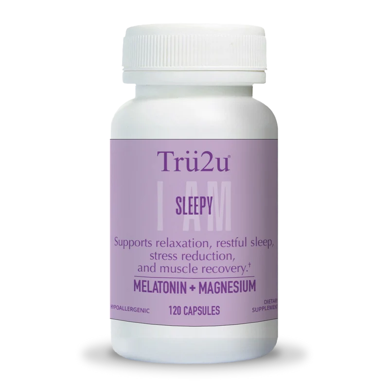 Tru2U® I AM SLEEPY + Kirkman® Children's Chewable Melatonin 3 mg Chocolate Tablets