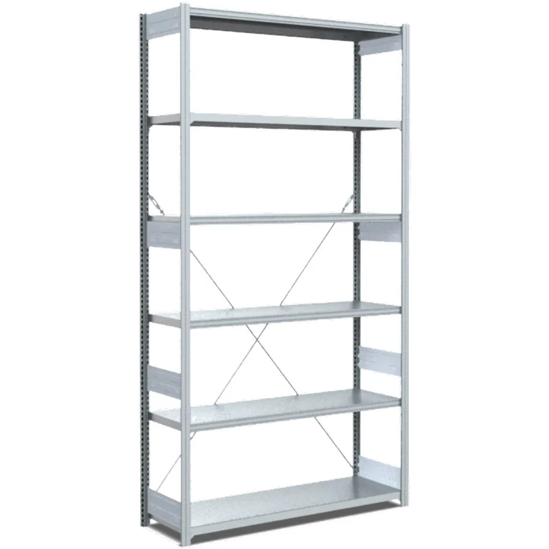 Fachbodenregal Grundregal Industrieregal |Fachlast 300 kg – verzinktes Stecksystem von BITO