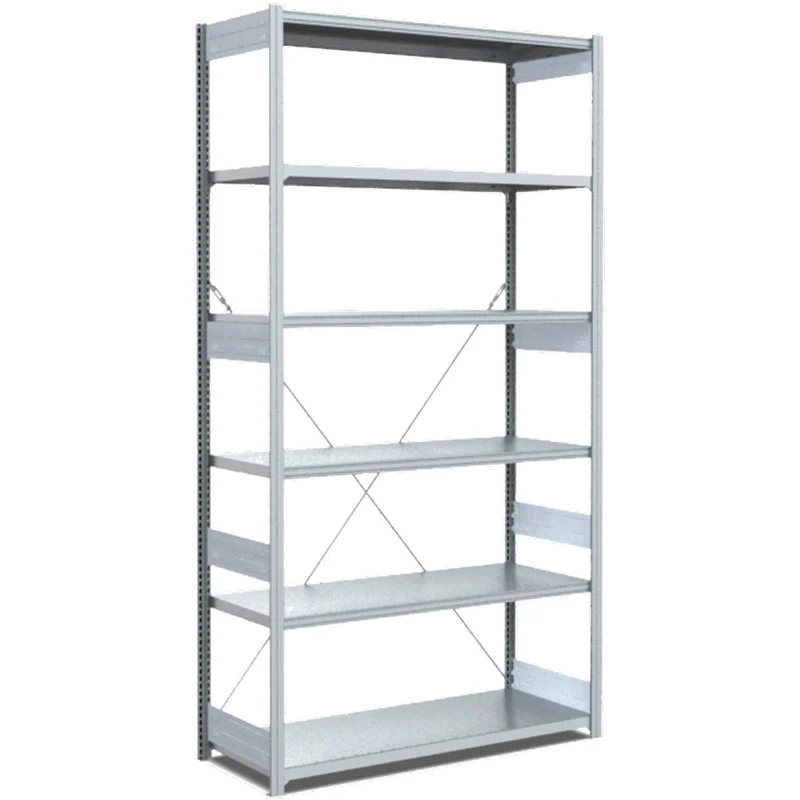 Fachbodenregal Grundregal Industrieregal |Fachlast 300 kg – verzinktes Stecksystem von BITO