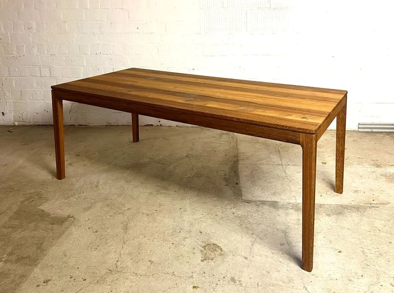 Tisch Tau, Raucheiche, 200/95 cm - Fixtisch zum reduzierten Preis