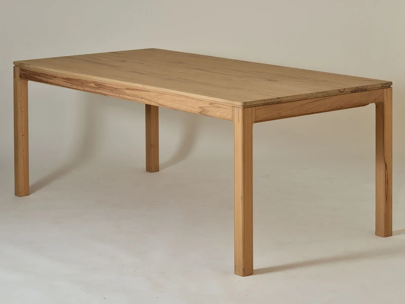 Tisch Tau, Kernbuche Weißöl, 190/93 cm - besonders günstiges Einzelstück