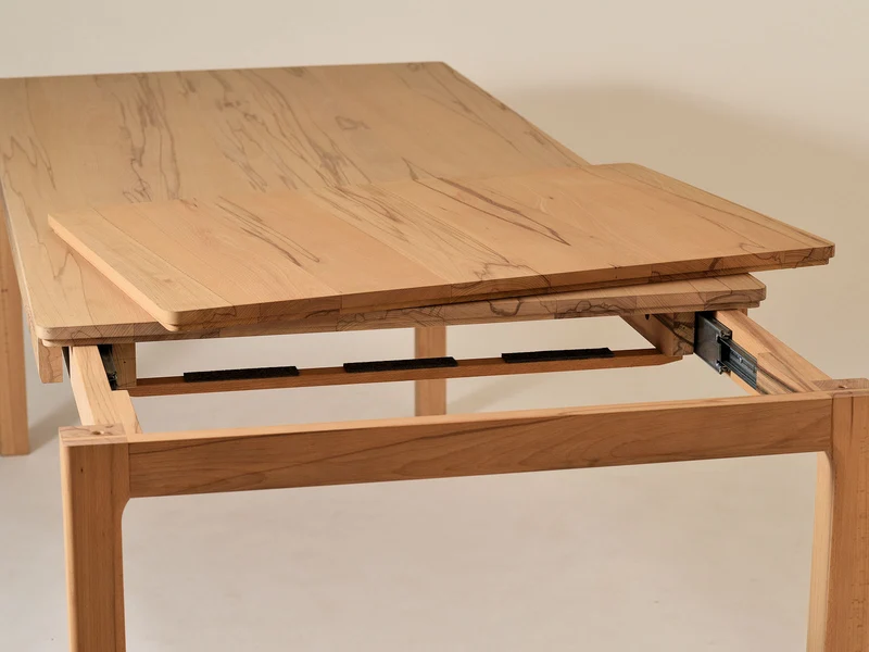 Tisch Tau, Kernbuche Weißöl, 190/93 cm - besonders günstiges Einzelstück