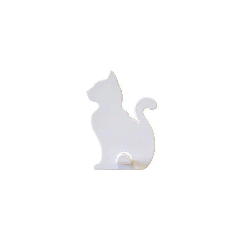 KalaMitica® Magnetischer Aufhänger Neodym, Katze, Weiss
