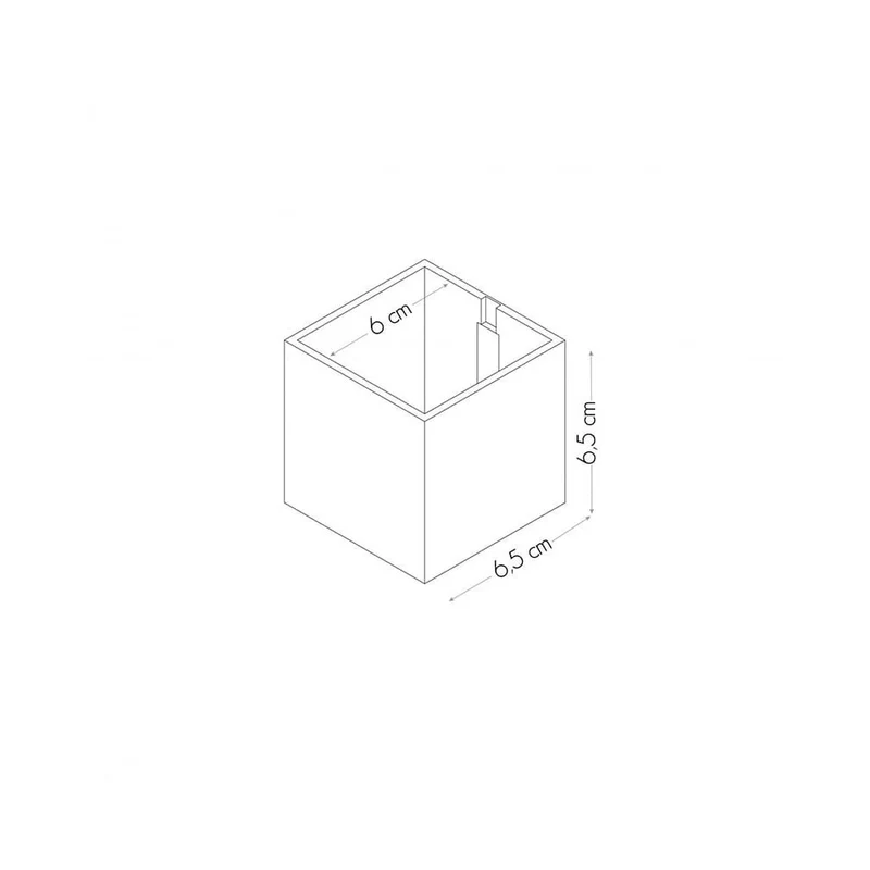 KalaMitica® Magnetische Würfelbehälter Neodym, Ø6cm, Rot, 3 Stk.