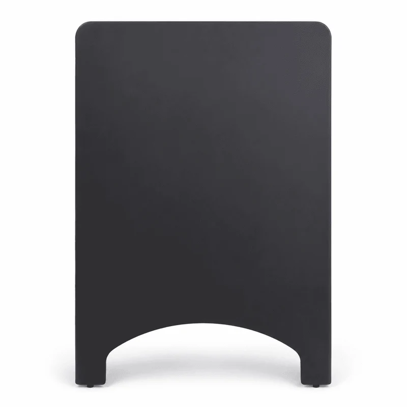 Magnetische Holz-Gehwegkreidetafel 60x90 cm – Schwarz