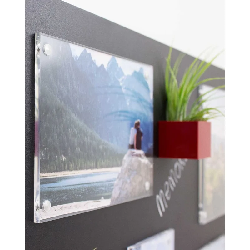 KalaMitica® Magnetische Fotorahmen Neodym , 10x15cm, 2 Stk.