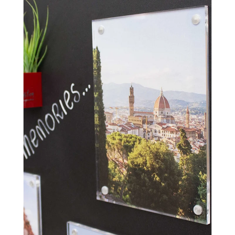 KalaMitica® Magnetische Fotorahmen Neodym , 10x15cm, 2 Stk.