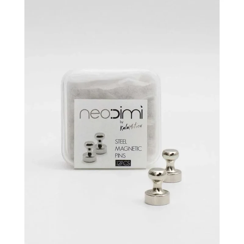 KalaMitica®, Neodym Kegelmagnete aus Stahl, 12 Stk.