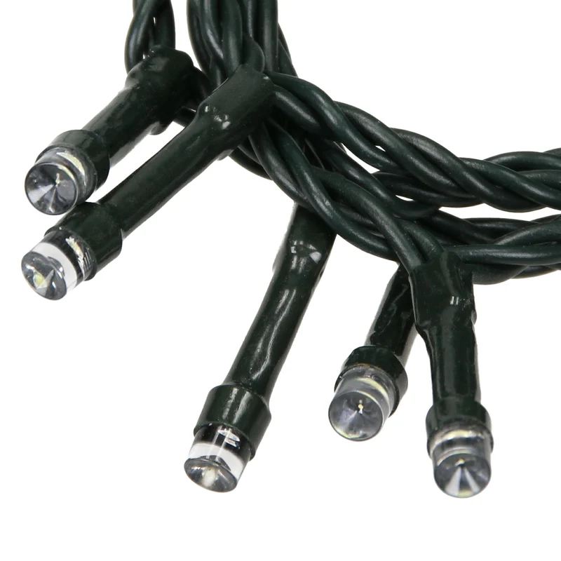 Weihnachtsbaumschmuck Cluster Lichterkette 36m warmweiß 1800 LED