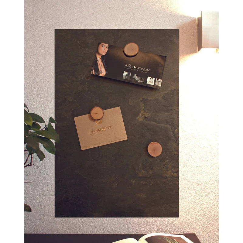 Schiefertafel Magnetisch "Grünschiefer", 40x61cm