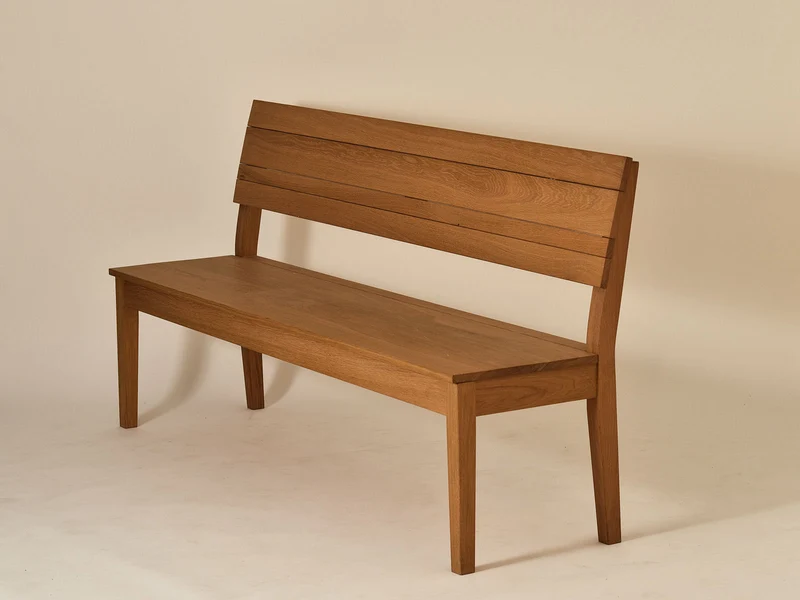 Bank Eduard, Eiche, Länge 180 cm