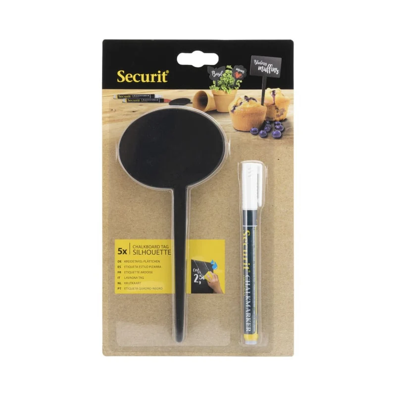Securit® Silhouette TAG's "Blase"