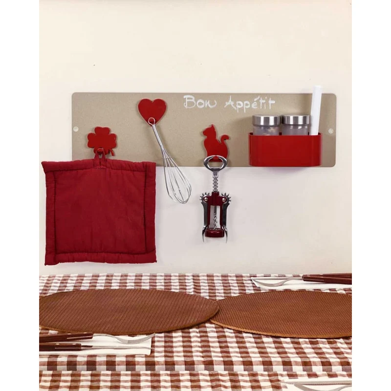 KalaMitica® Kreidetafel Magnetisch, Ohne Rahmen, 14x50cm, Beige