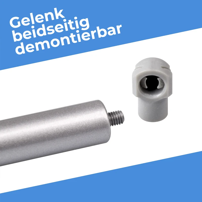 Gasdruckfeder Ersatz - Lift-o-mat Kompressionsfeder 200 - 450 Newton