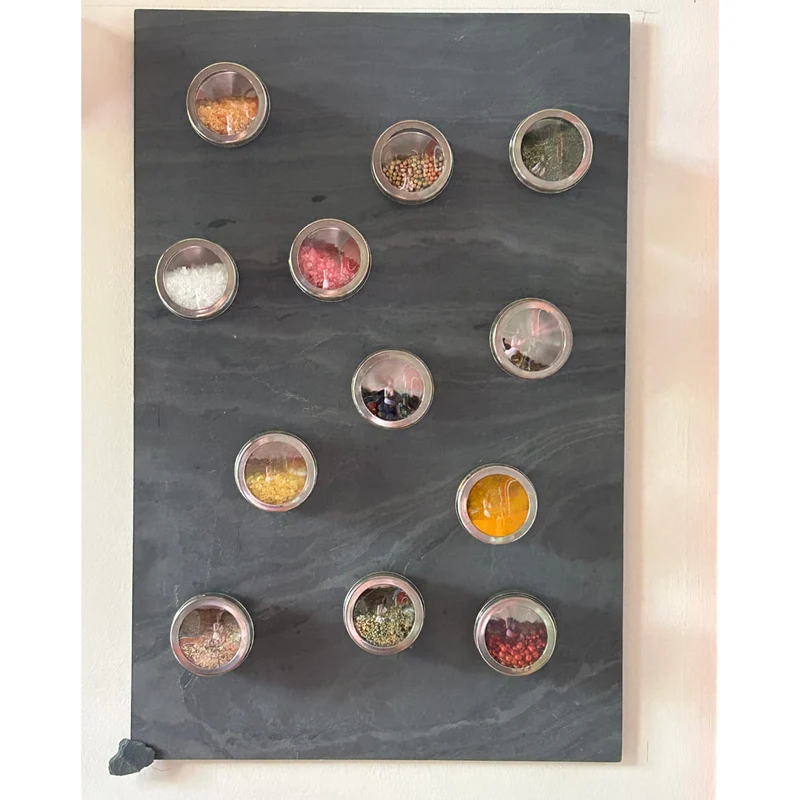 Schiefertafel Magnetisch "Anthrazit", 40x61cm