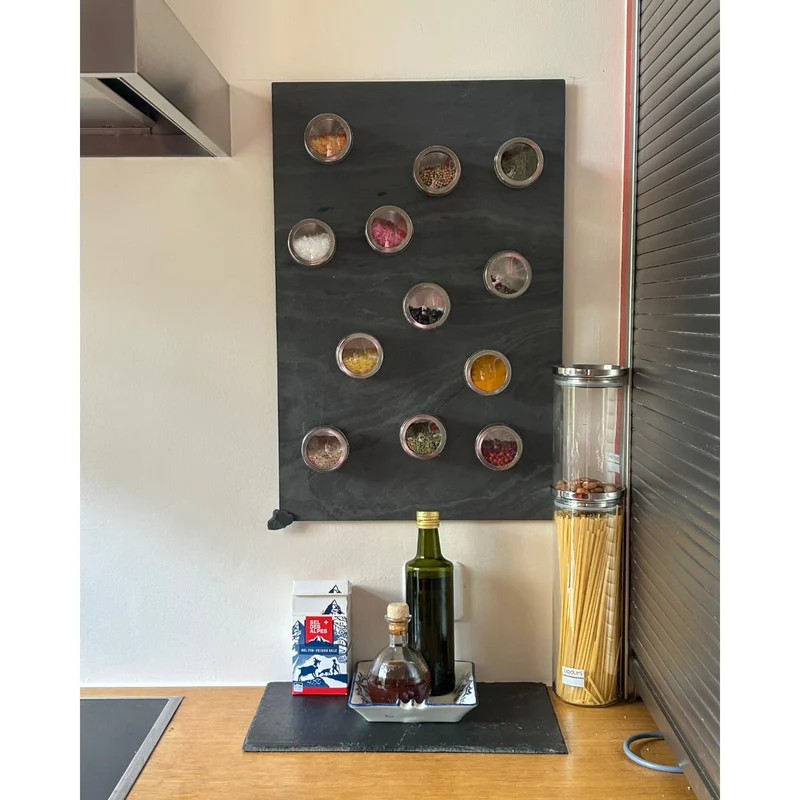 Schiefertafel Magnetisch "Anthrazit", 30x61cm