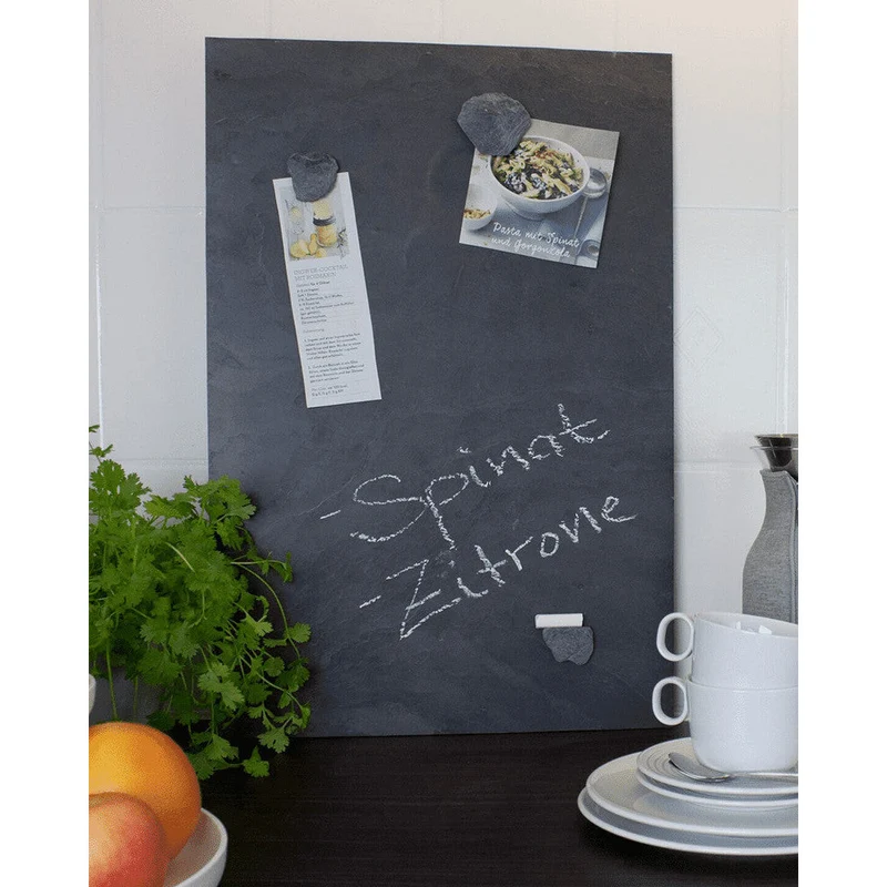 Schiefertafel Magnetisch "Anthrazit", 30x61cm