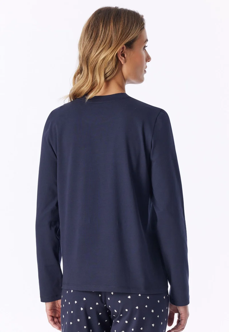 Shirt langarm Rundhals