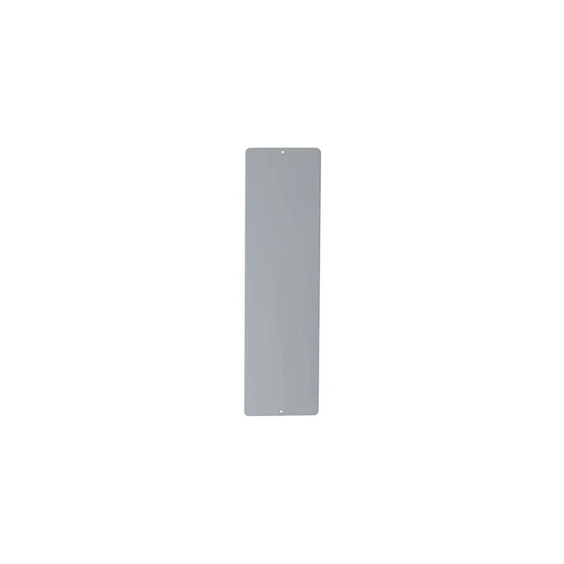 KalaMitica® Kreidetafel Magnetisch, Ohne Rahmen, 14x50cm, Silber