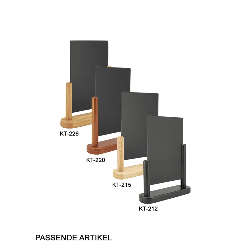 Securit®, 3er-Set Ersatzkreidetafeln für Tischkreidetafel Aufsteller mit austauschbarer Tafel, DIN A5