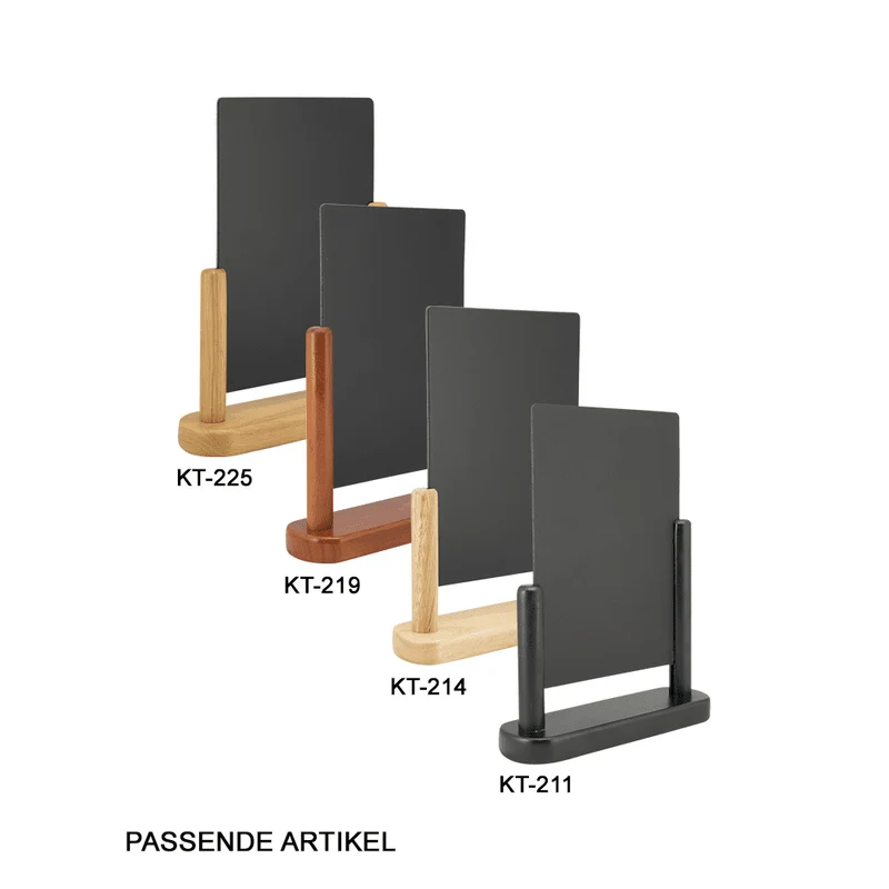 Securit®, 3er-Set Ersatzkreidetafeln für Tischkreidetafel Aufsteller mit austauschbarer Tafel, DIN A4