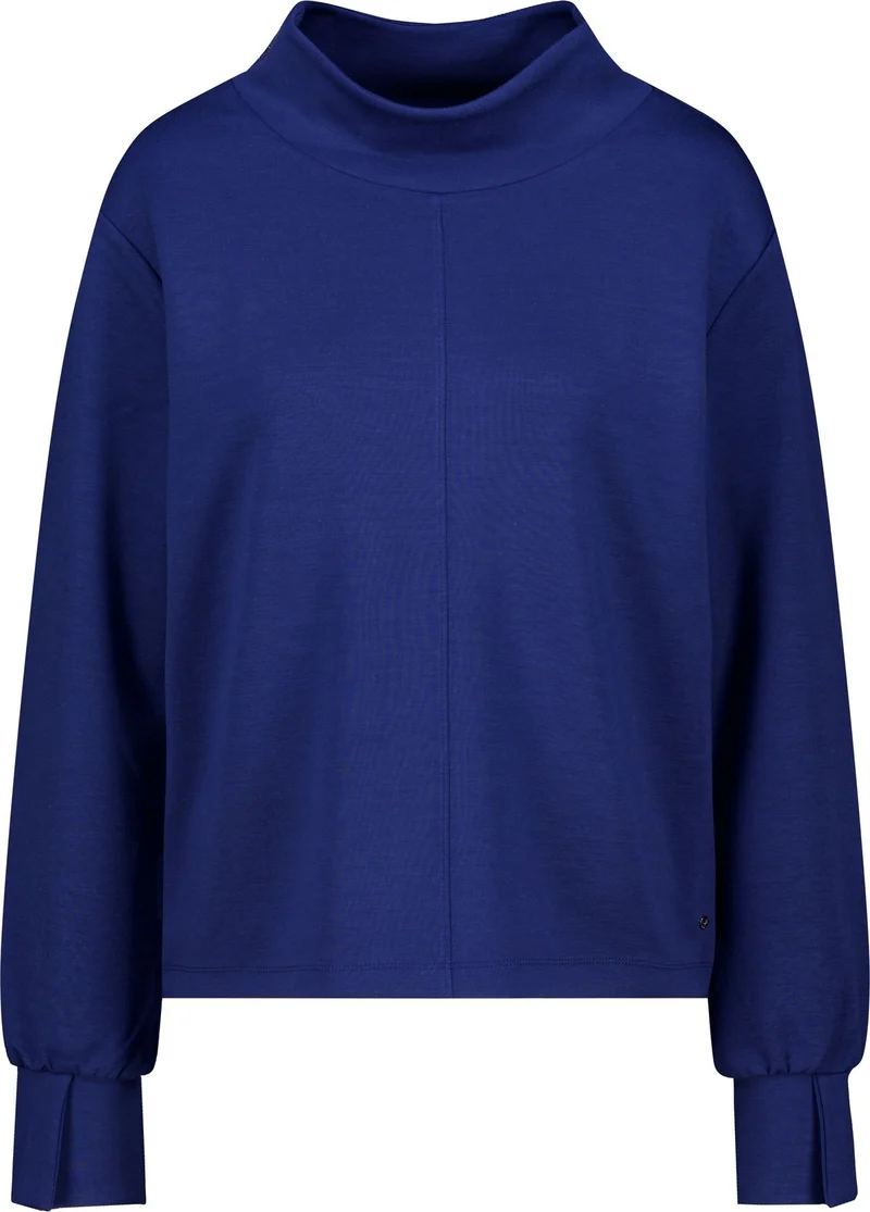 Sweatshirt mit Stehkragen