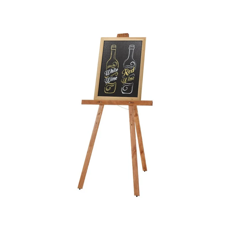 Kiefernholz Staffelei, Dunkel, 160cm