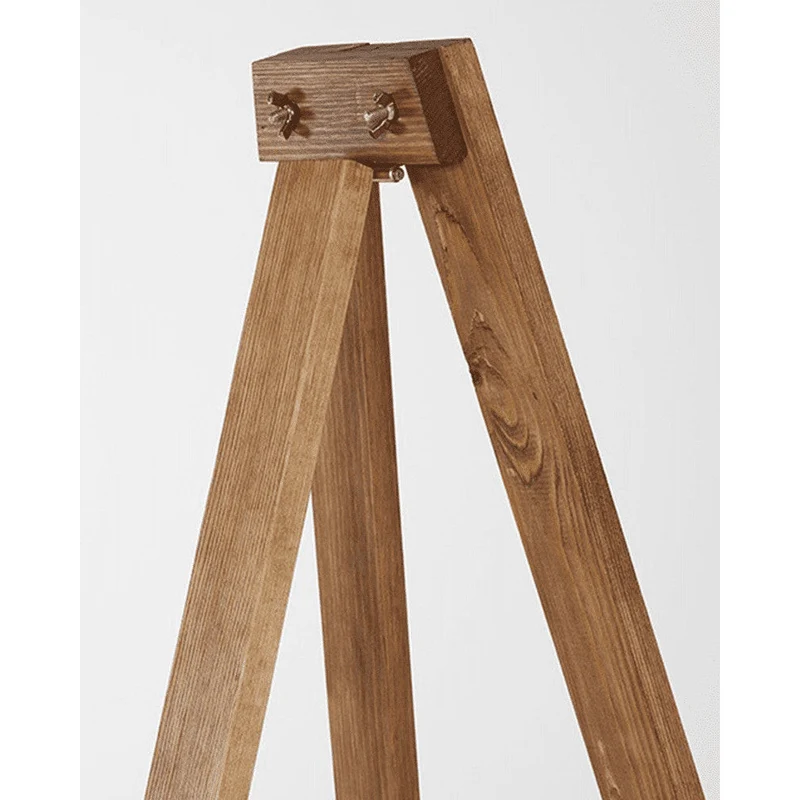 Kiefernholz Staffelei, Dunkel, 160cm