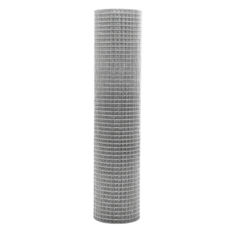 Volierendraht Silber aus verzinktem Stahl 1x25m Drahtstärke 0,75mm Maschenweite 19x19mm