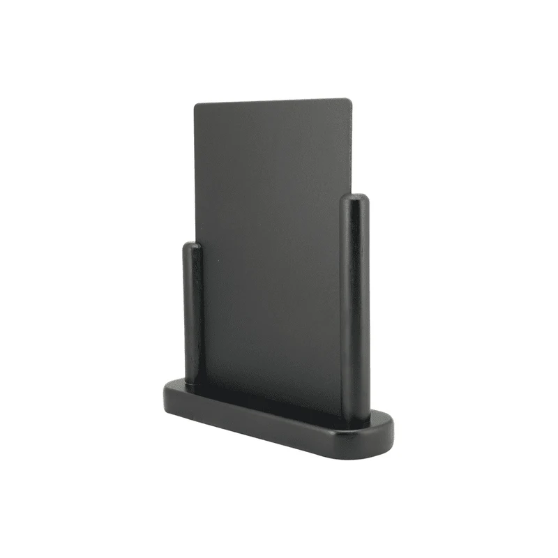 Securit® Tischkreidetafel mit Holzrahmen, Schwarz, DIN A5