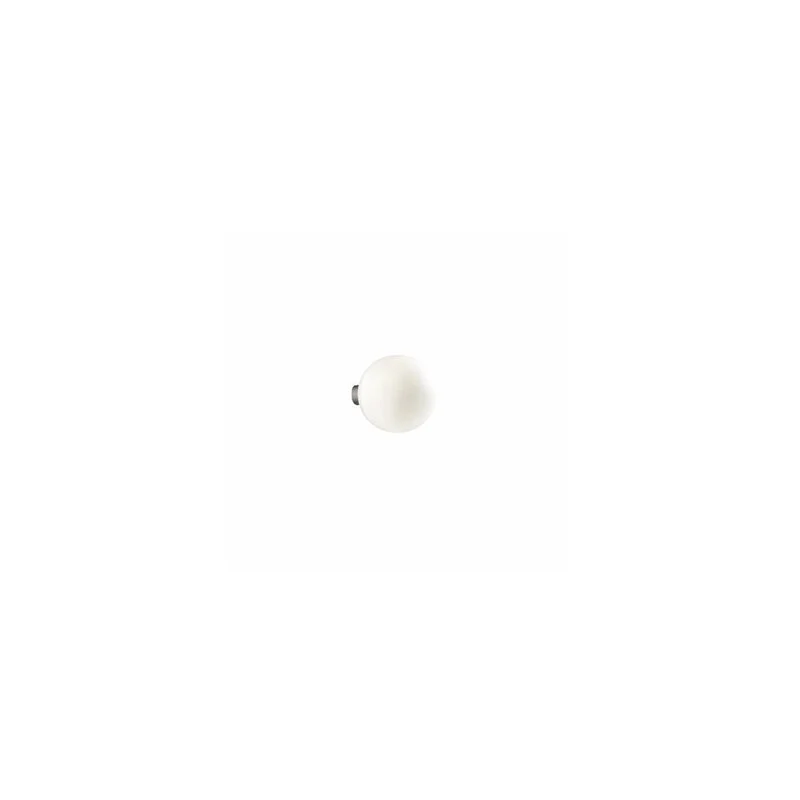 B-Ware Ideallux Wandleuchte Wandlampe Mapa Bianco AP1 LED Leuchte Glas weiß verchromt