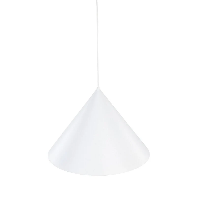 B-Ware TK Lighting Pendelleuchte Hängeleuchte Cono LED Lampe Leuchte E27 weiß Ø50cm