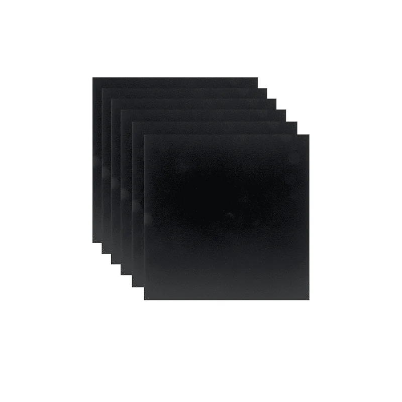 Securit® Wandkreidetafel Silhouette Square, 6er-Set, 40x40cm