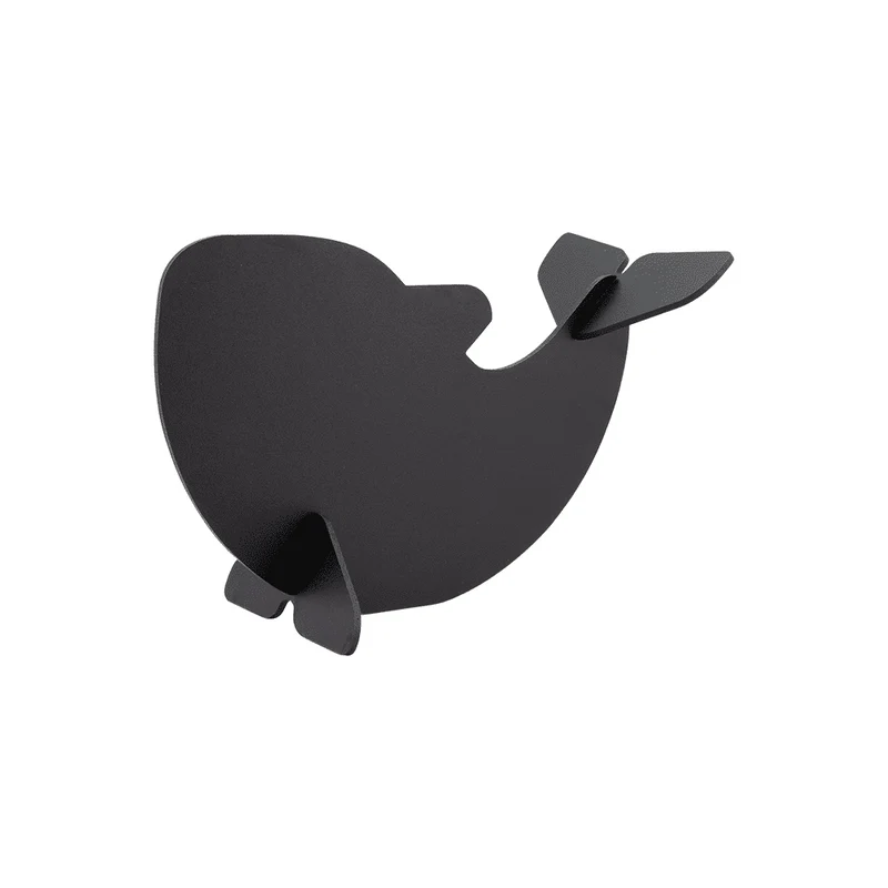 Securit® Tischkreidetafel 3D, "Wal" zum Selbstaufbauen, 22x15cm