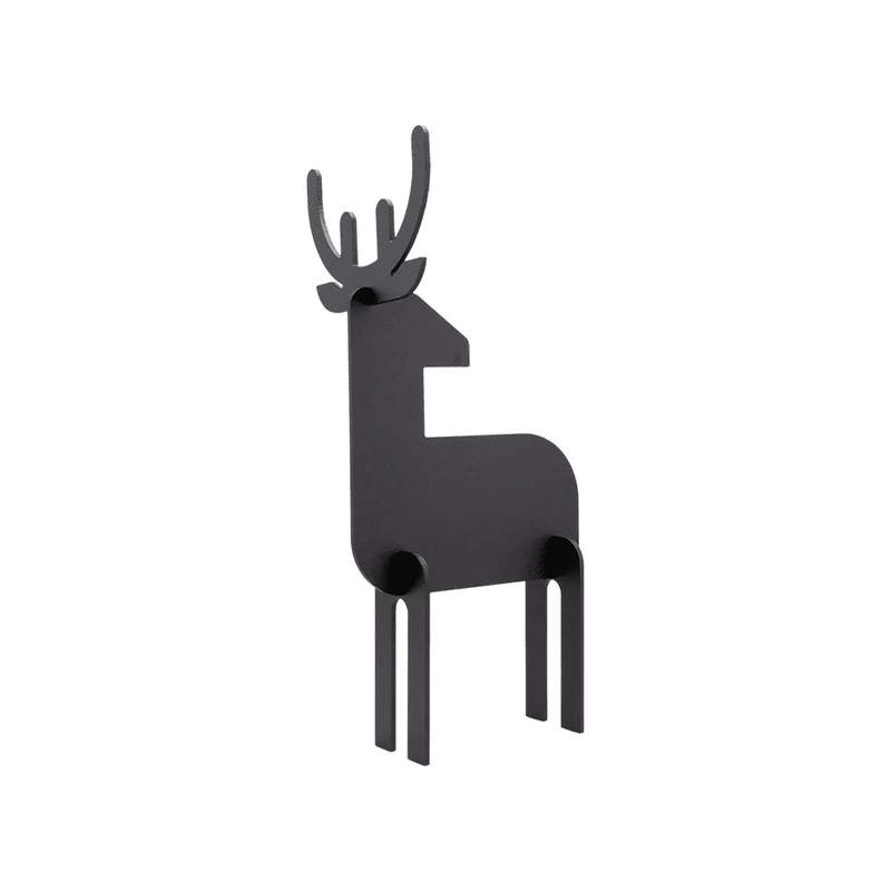 Securit® Tischkreidetafel 3D, "Hirsch" zum Selbstaufbauen, 31x15cm